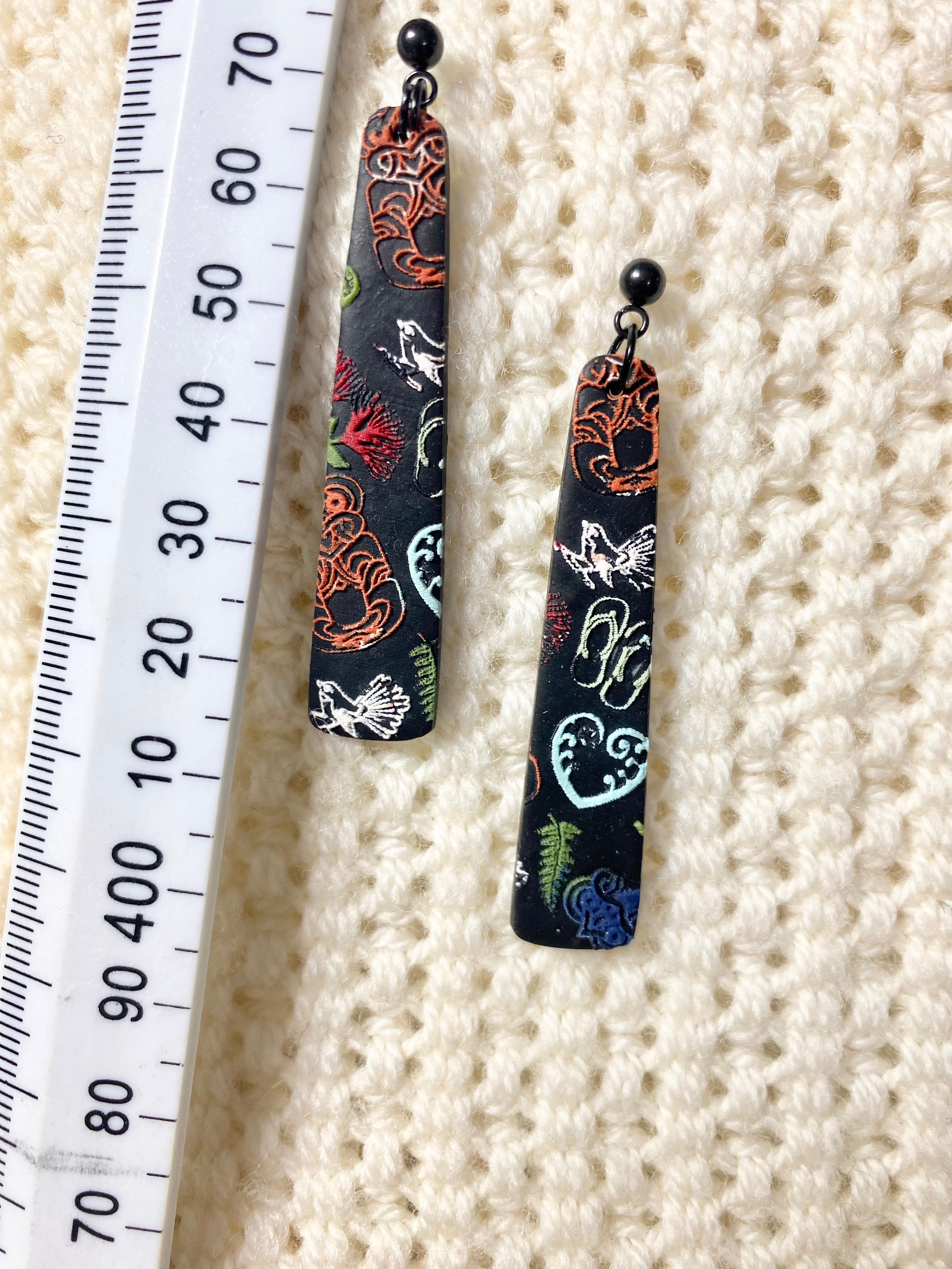 Kiwiana Clay Earrings
