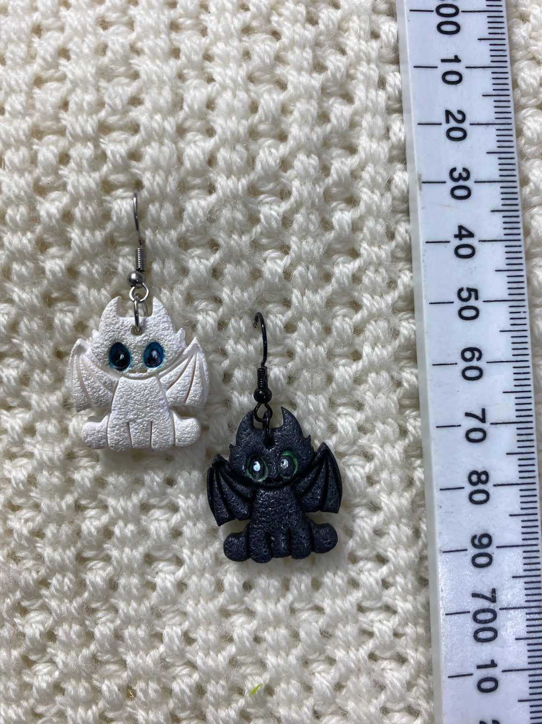 Toothless Dragon earrings