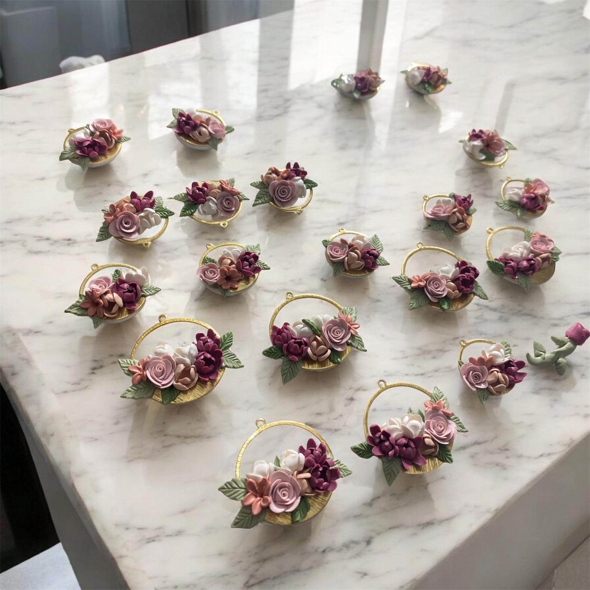 Spring Earrings (pink)
