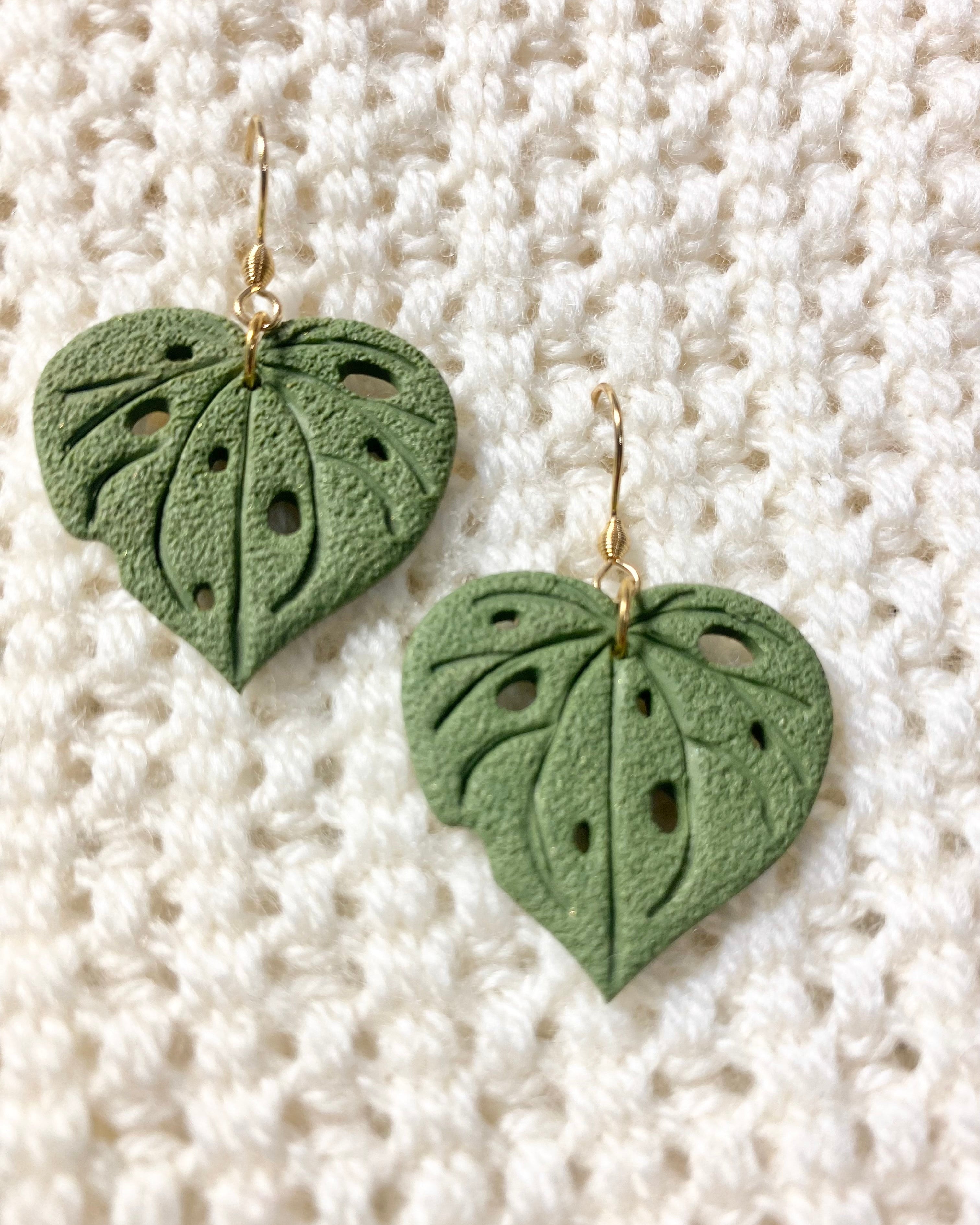 Kawakawa leaves Earrings