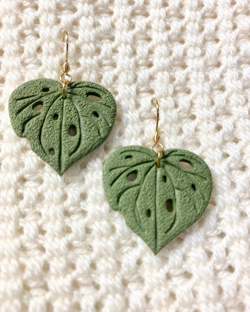 Kawakawa leaves Earrings