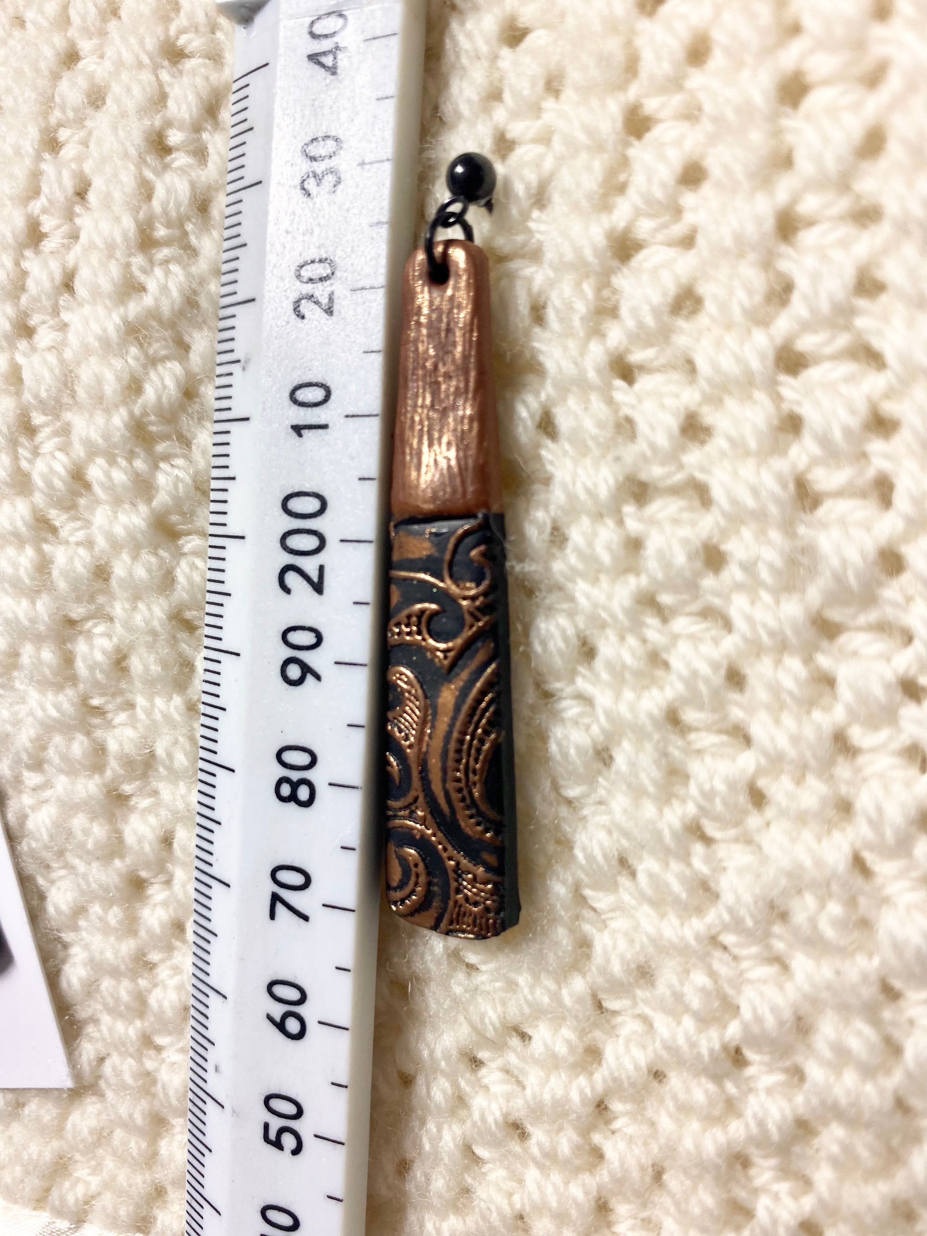 Kiwiana koru Earrings