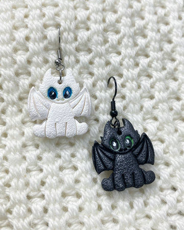 Toothless Dragon earrings