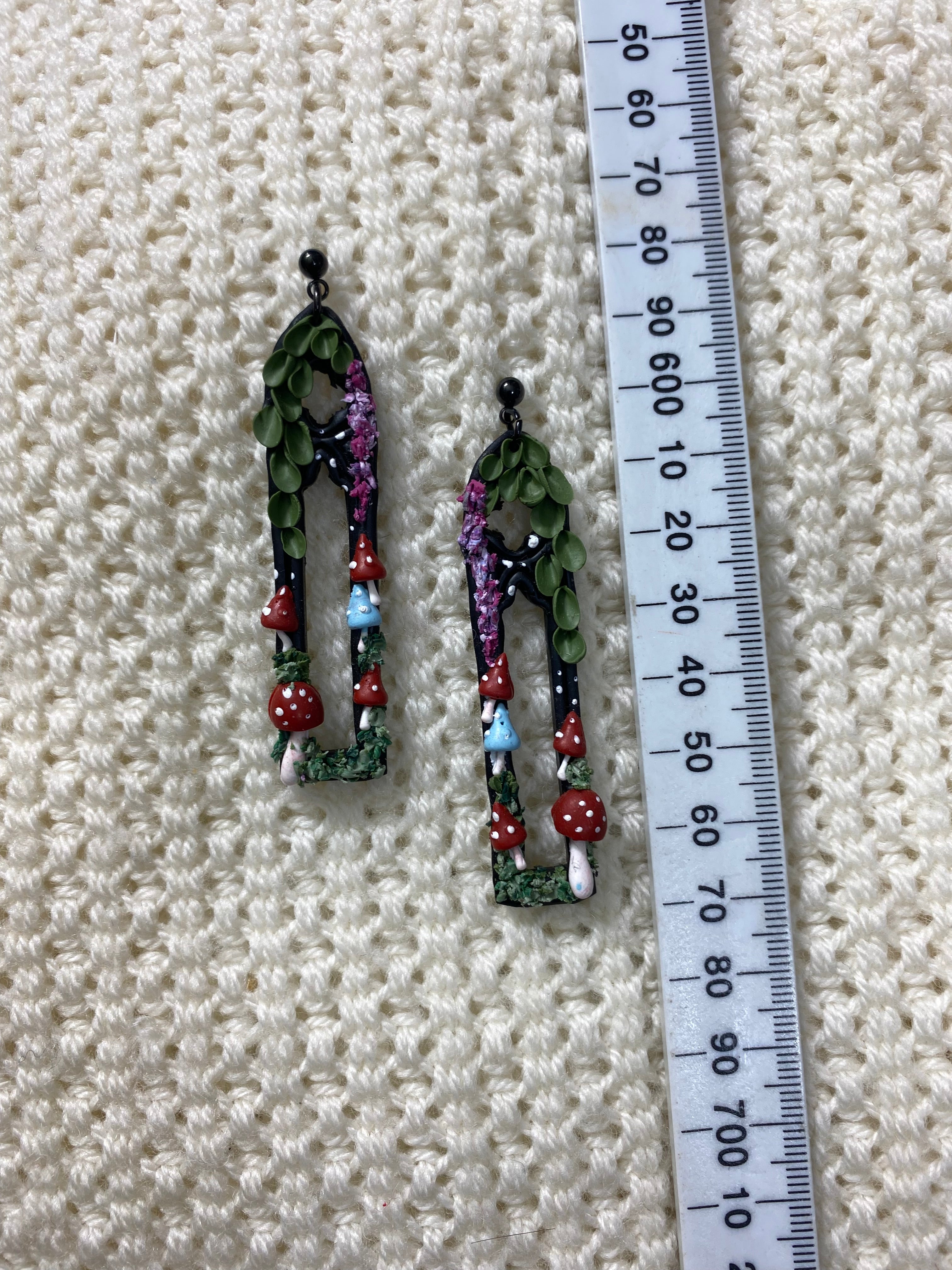 Mushroom-magic Earrings (2)