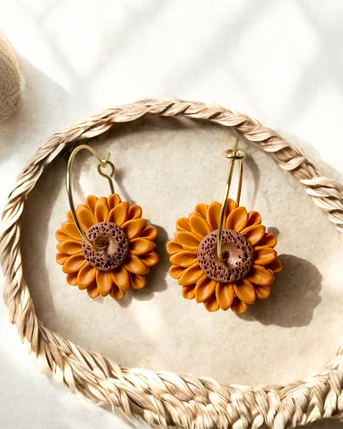 Sunflower Earrings
