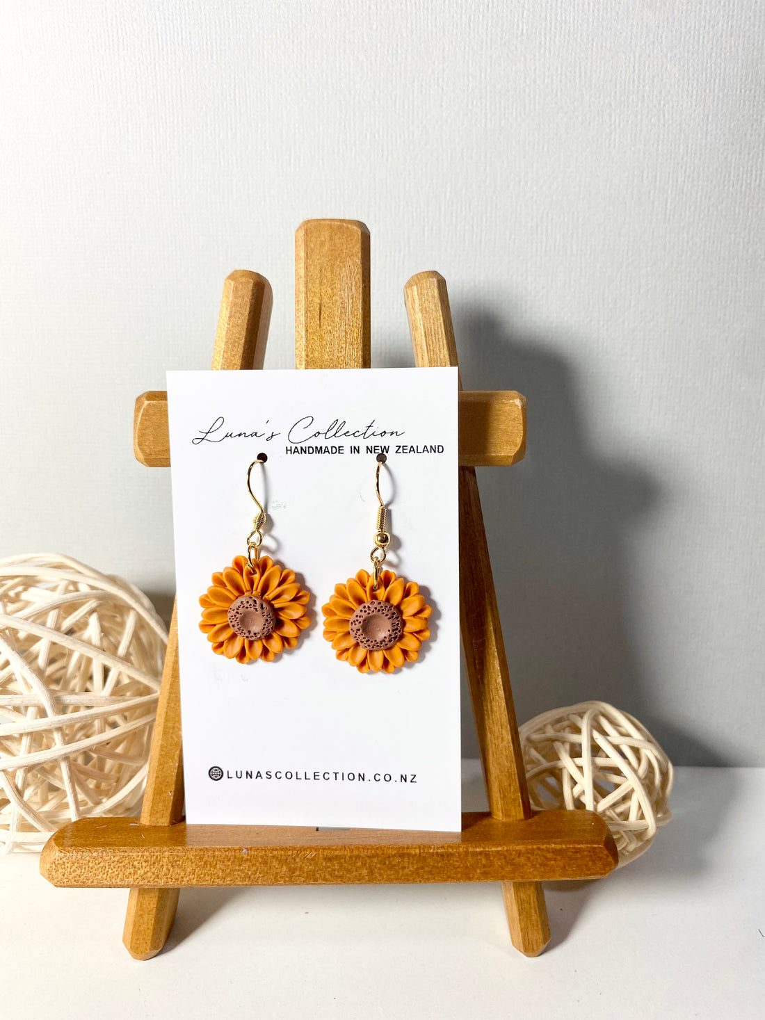 Sunflower Earrings