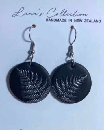 Silver ferns Earrings