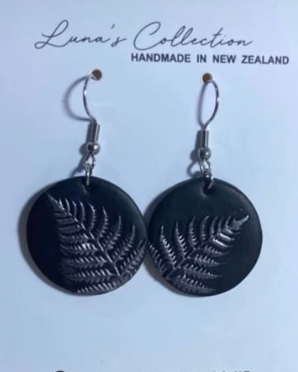 Silver ferns Earrings