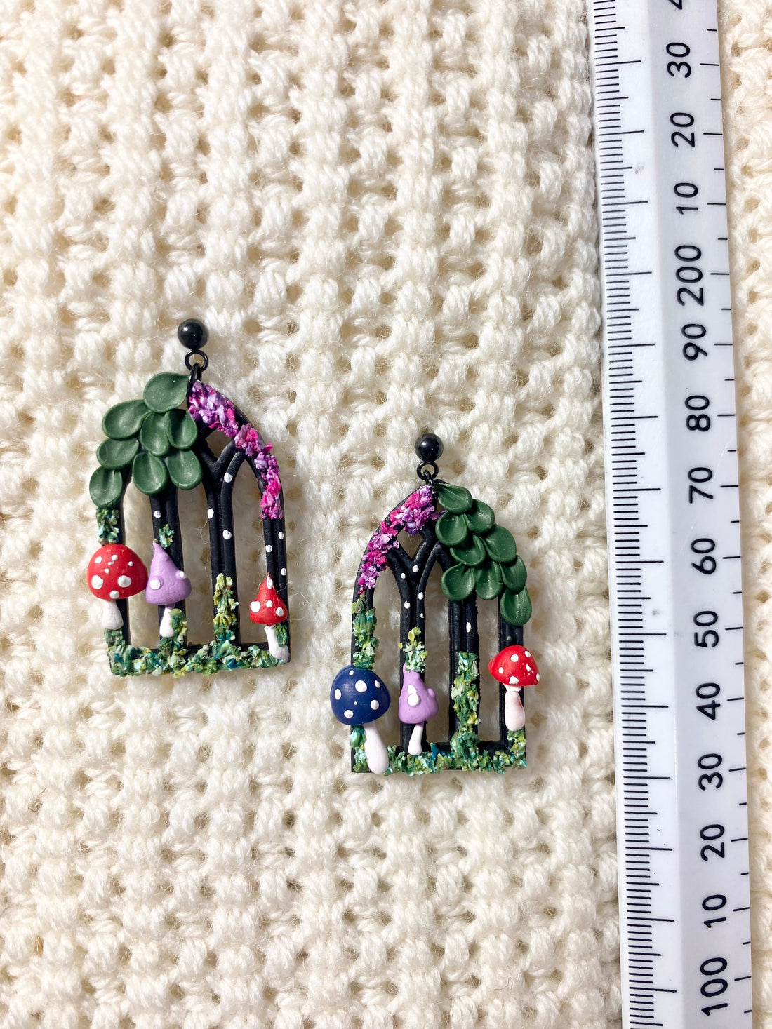 Mushroom-magic Earrings (1)