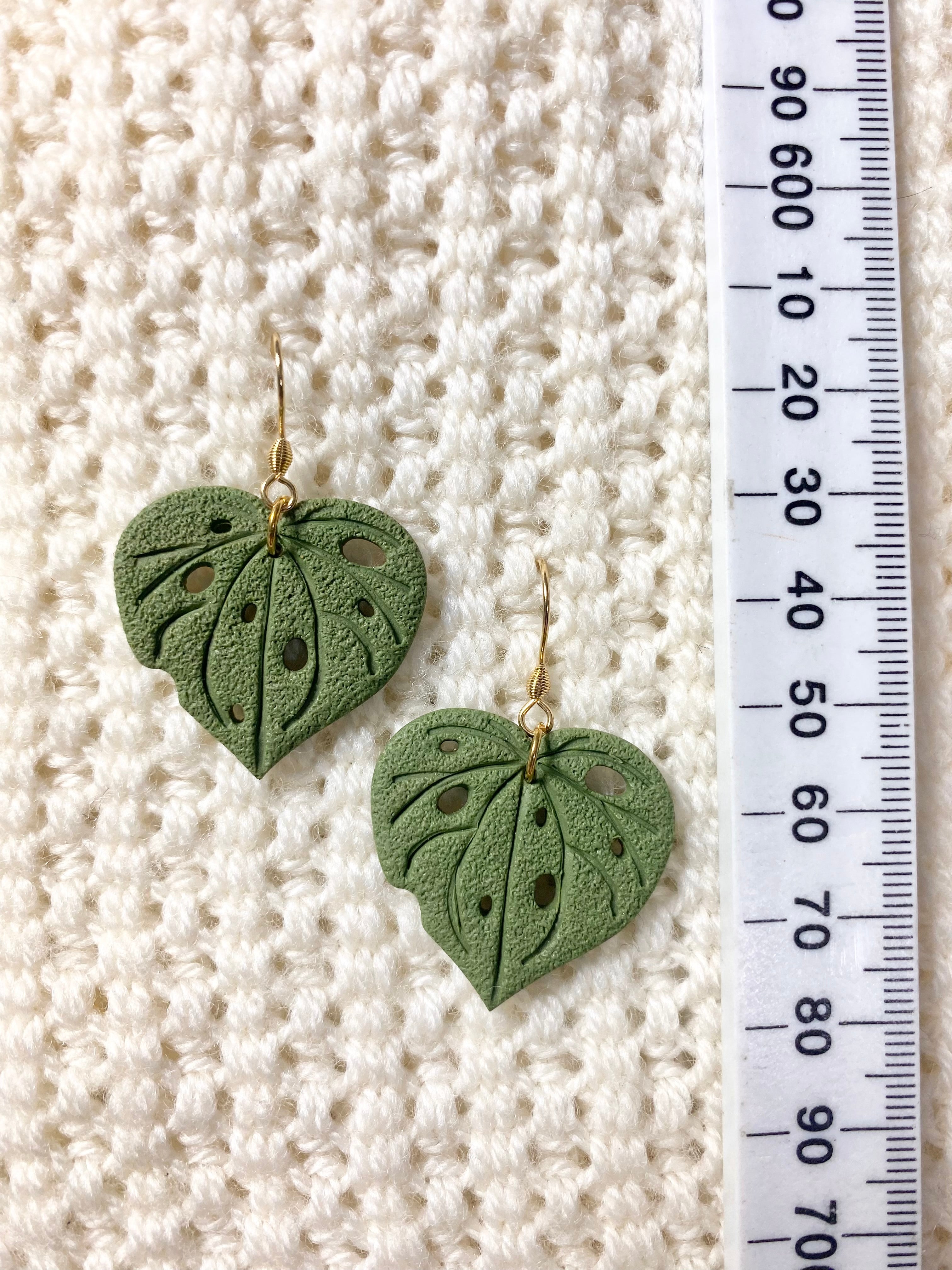 Kawakawa leaves Earrings