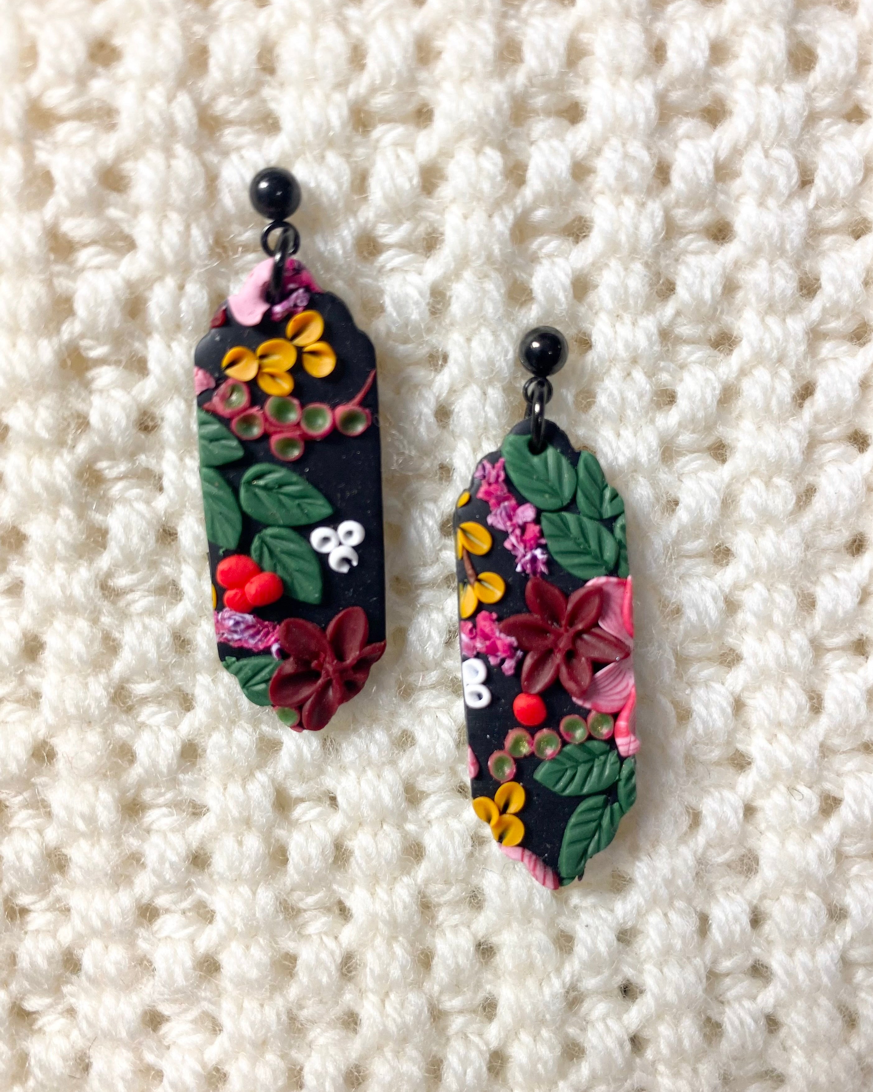 Spring -night Earrings