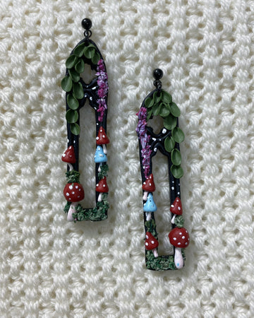 Mushroom-magic Earrings (2)