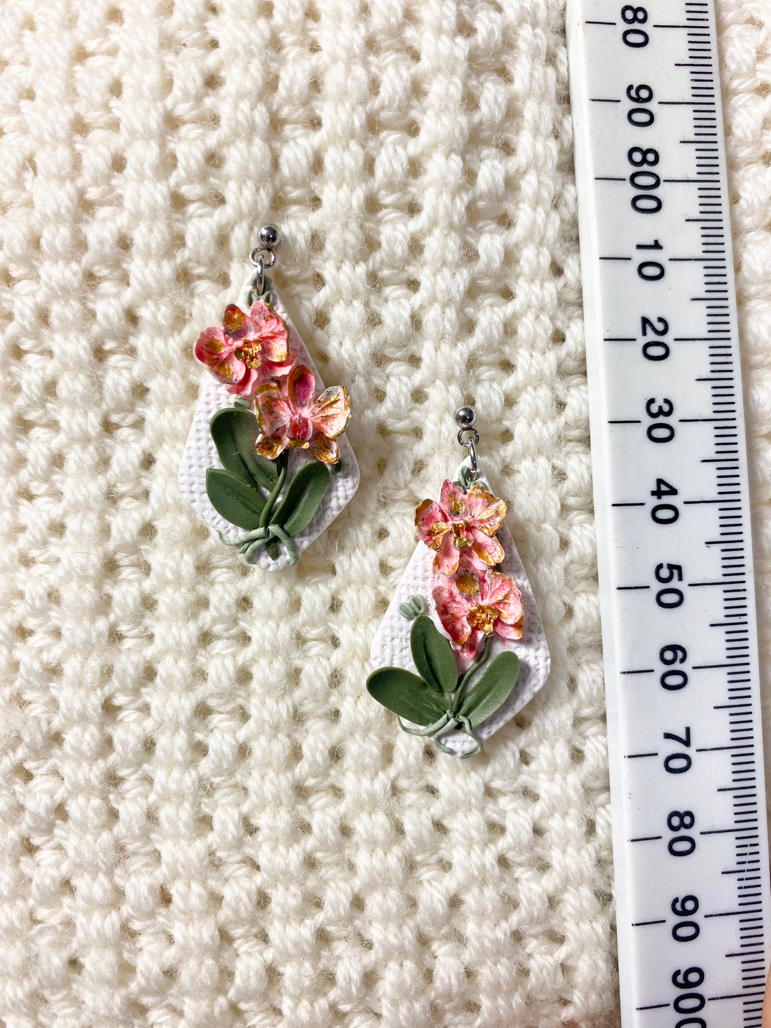 Orchid mini Earrings