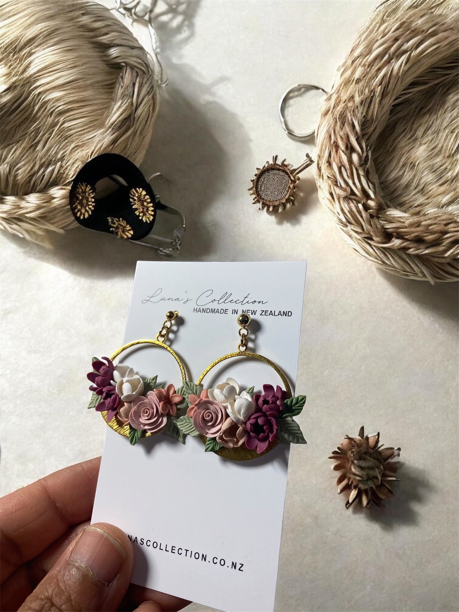 Spring Earrings (pink)