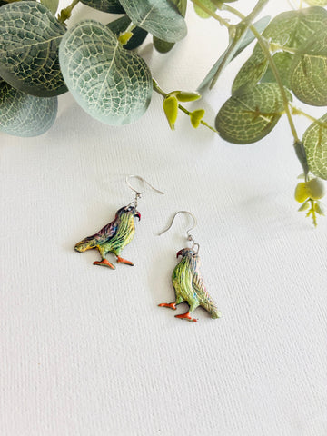 Kea bird Earrings