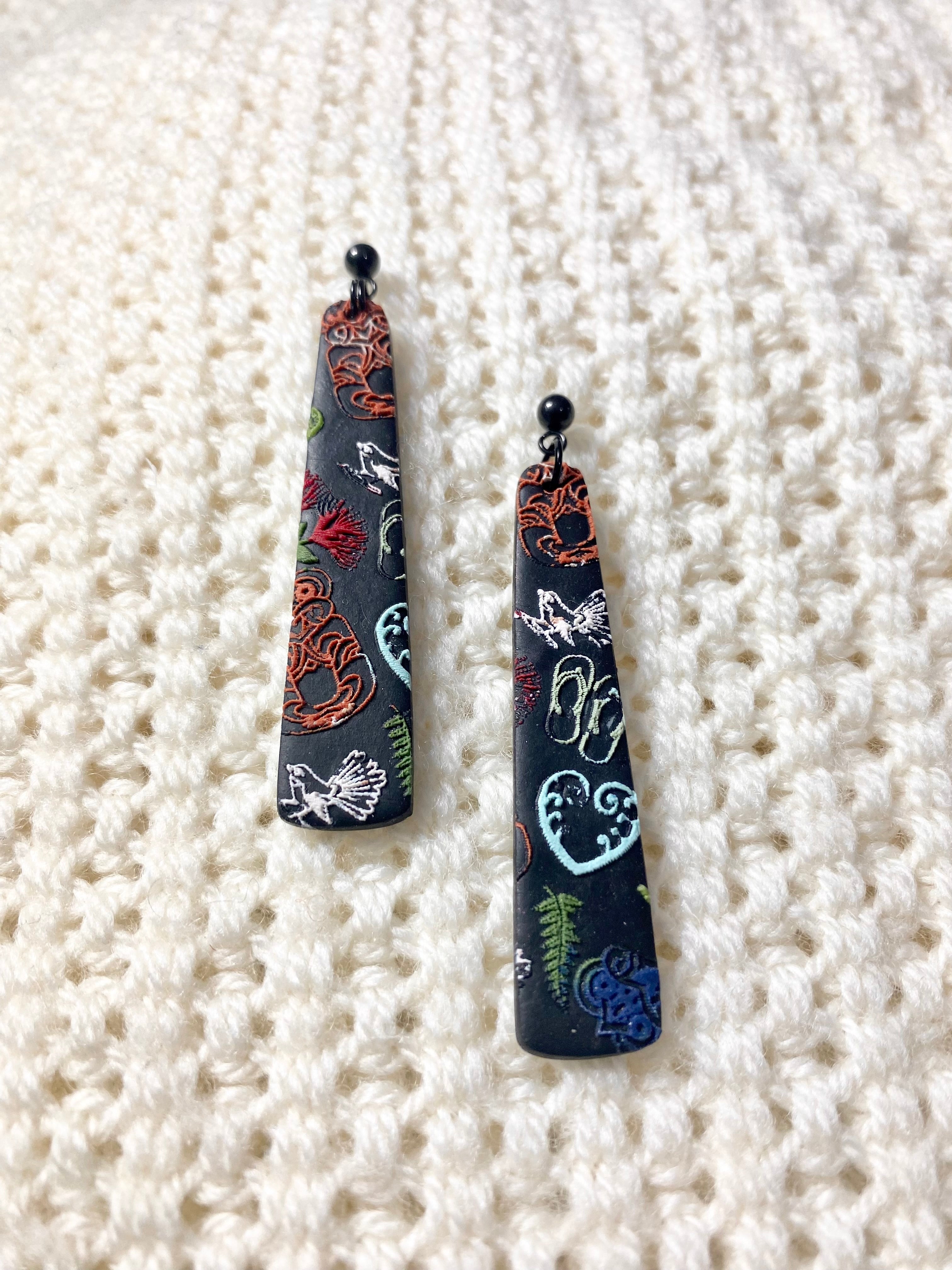 Kiwiana Clay Earrings