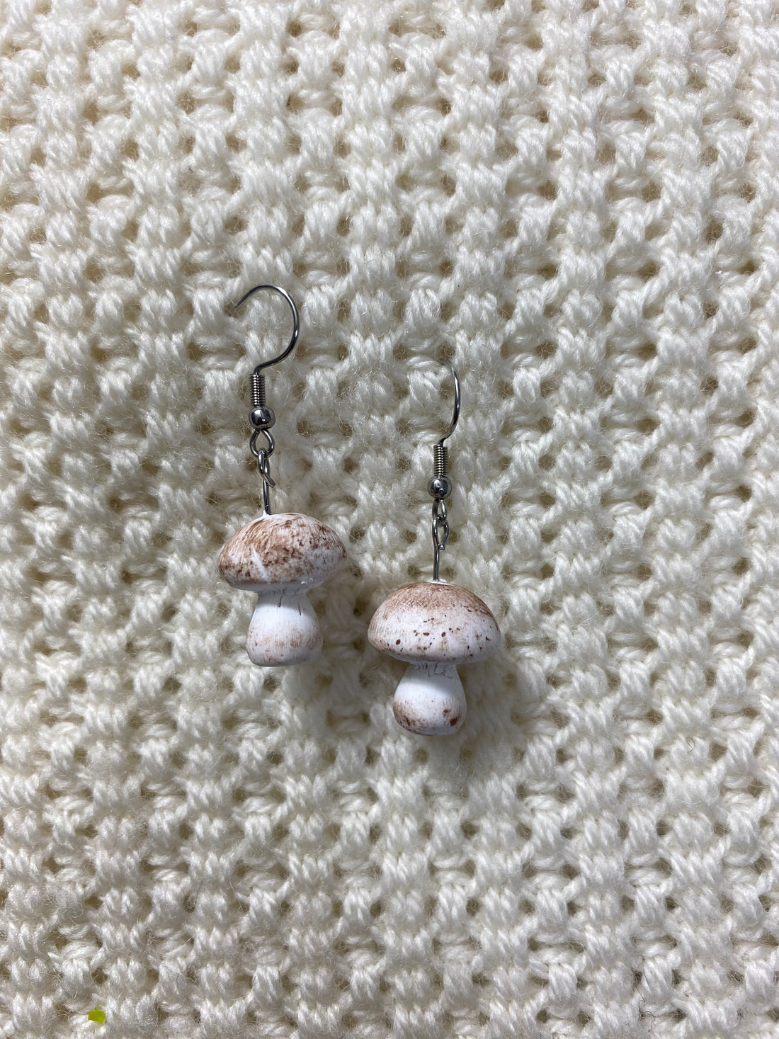 Realistic mushroom Earrings