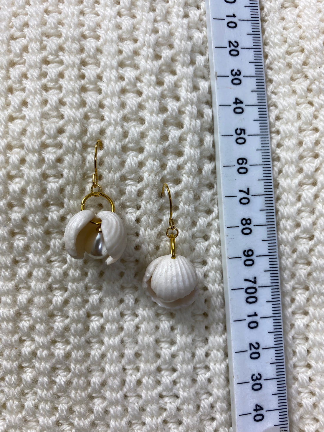 Pearl in a Shell Earrings