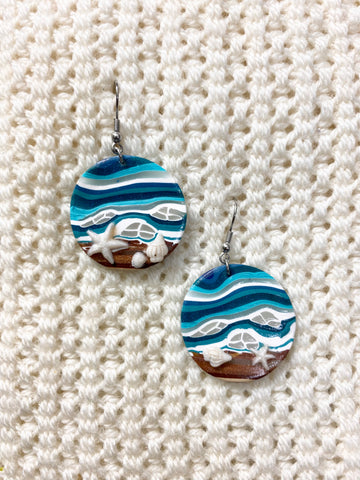 Deep Blue Sea Earrings
