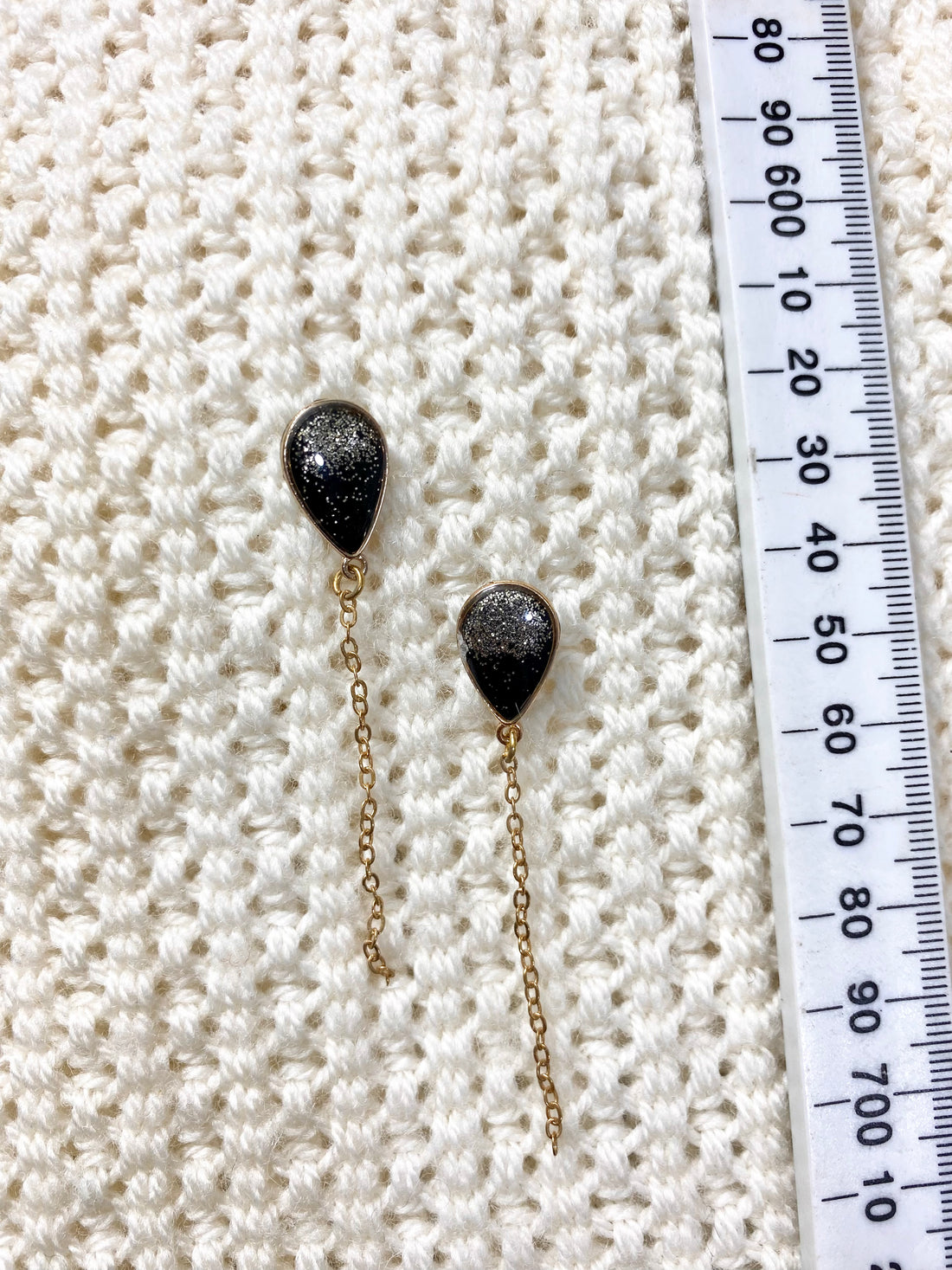 Balloon and chain Earrings