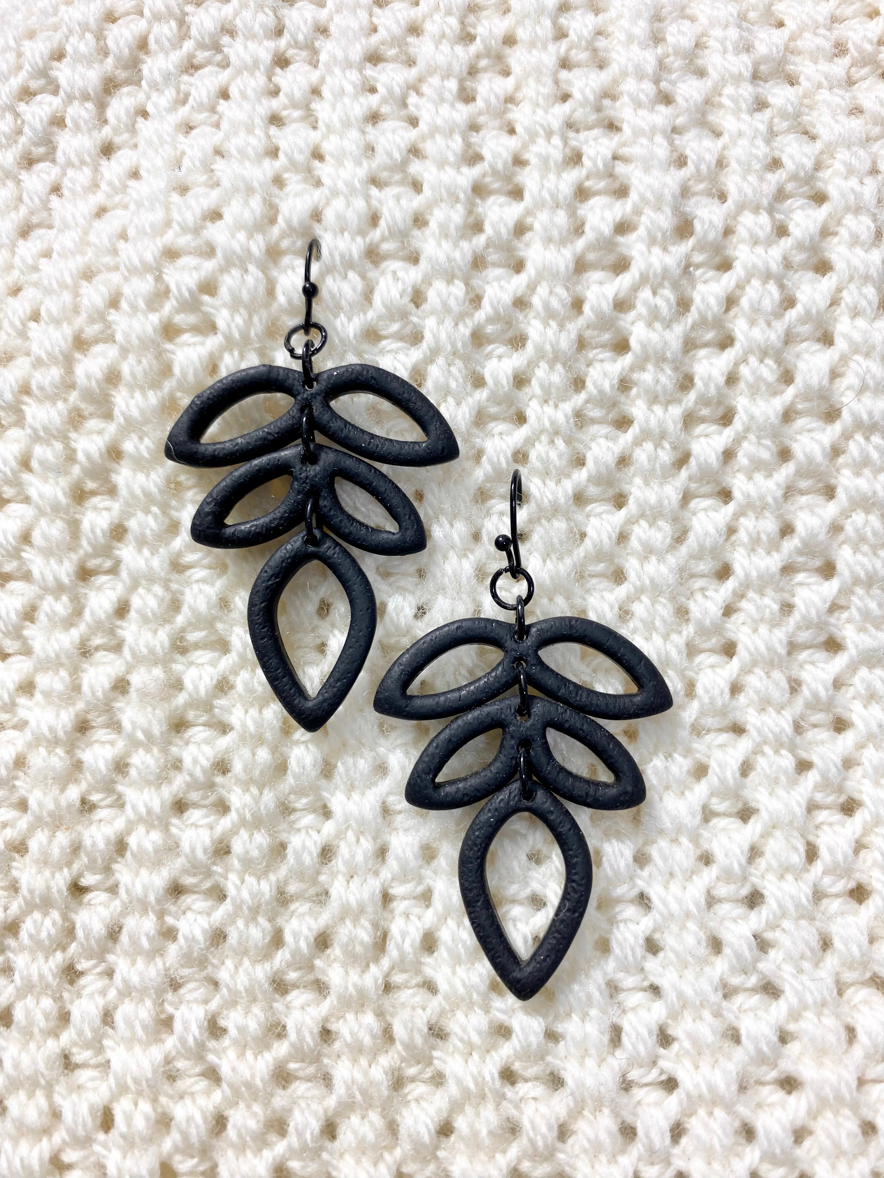 Leaf Drop Earrings