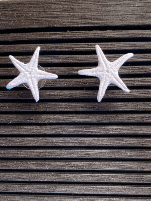 Starfish - Sea Star Earrings - Handmade in Polymer Clay