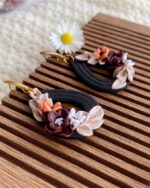 Floral handmade earrings