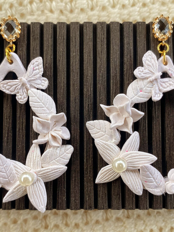 Handmade earrings exclusive design, wedding jewellery, statement jewellery