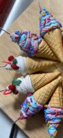 Icecream earrings